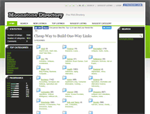 Tablet Screenshot of moonstonedirectory.com